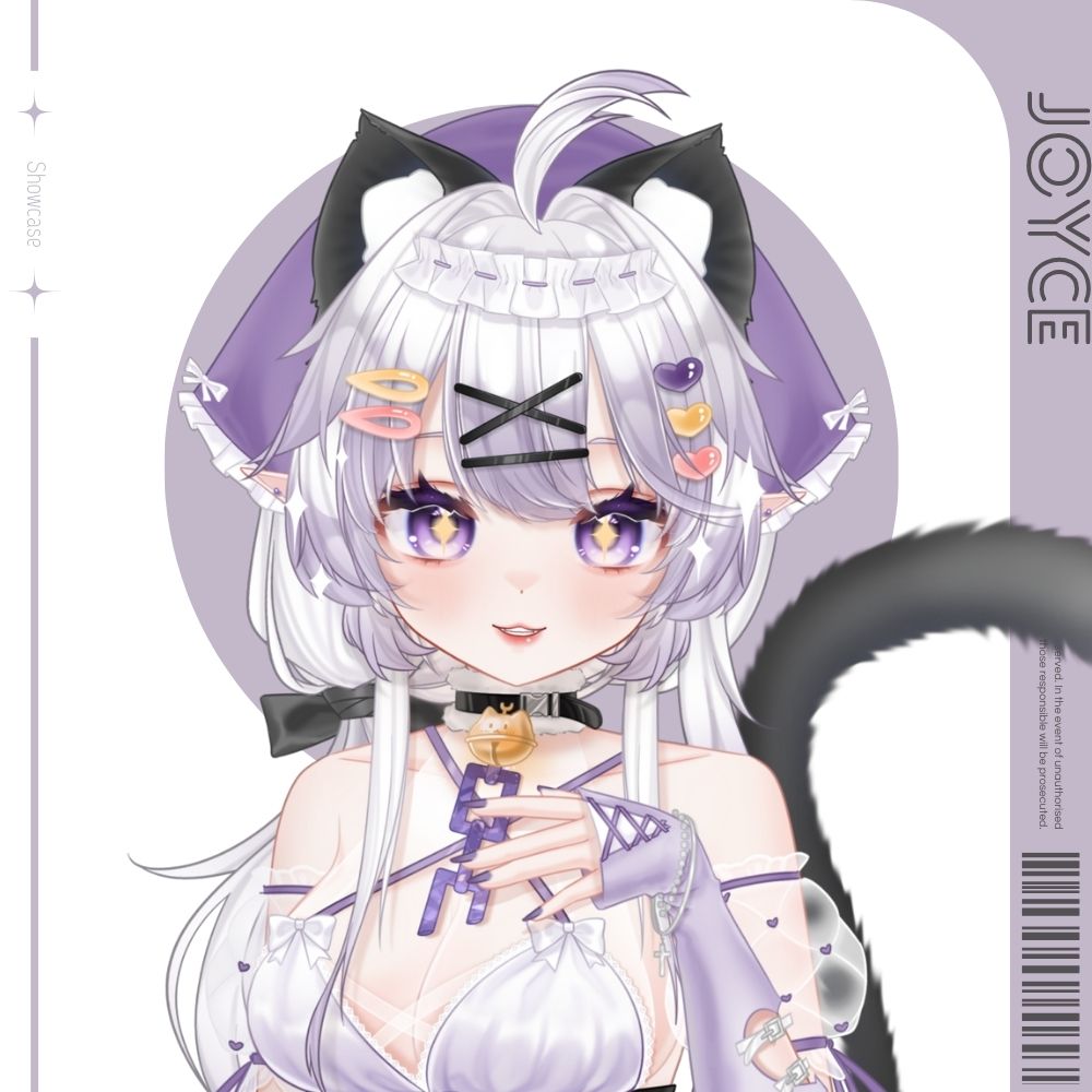 Cyblens | Digital - Live2D Premade VTuber Model Joyce