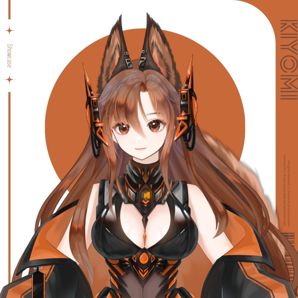 Cyblens | Digital - Live2D Premade VTuber Model Kiyomi