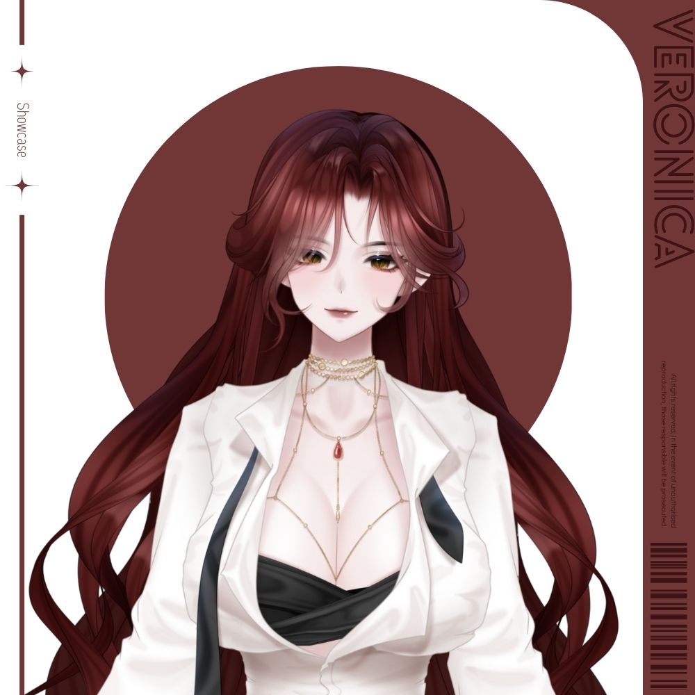 Cyblens | Digital - Live2D Premade VTuber Model Veronica