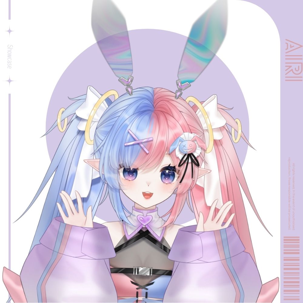 Cyblens | Digital - Live2D Premade VTuber Model Airi