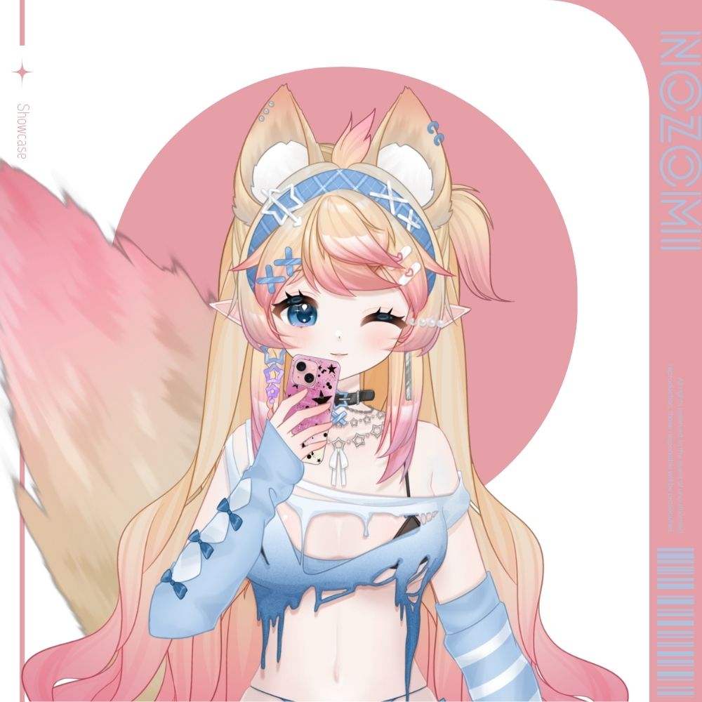 Cyblens | Digital - Live2D Premade VTuber Model Nozomi