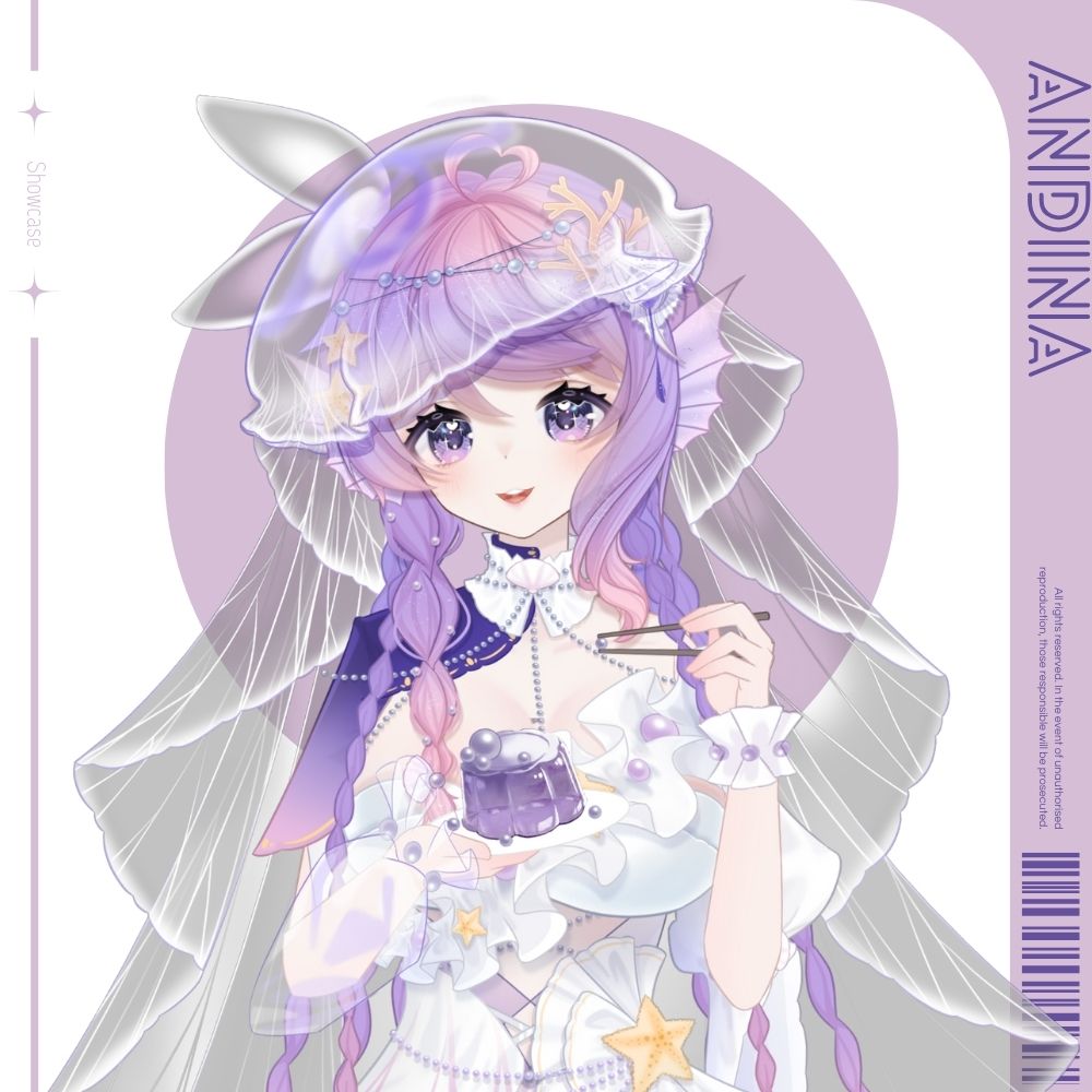 Cyblens | Digital - Live2D Premade VTuber Model Andina