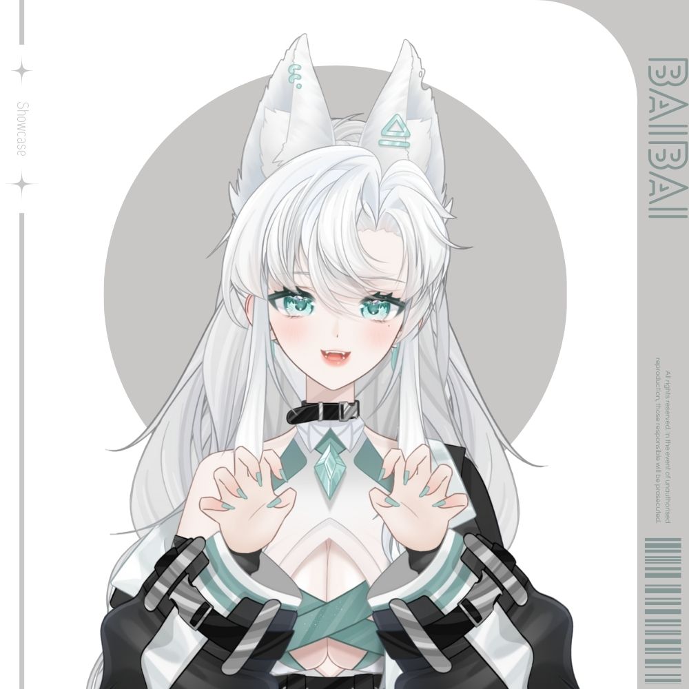 Cyblens | Digital - Live2D Premade VTuber Model Baibai
