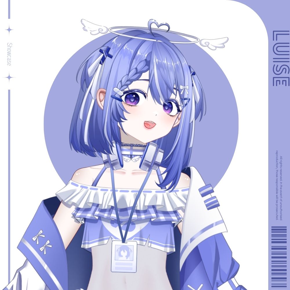 Cyblens | Digital - Live2D Premade VTuber Model Luise