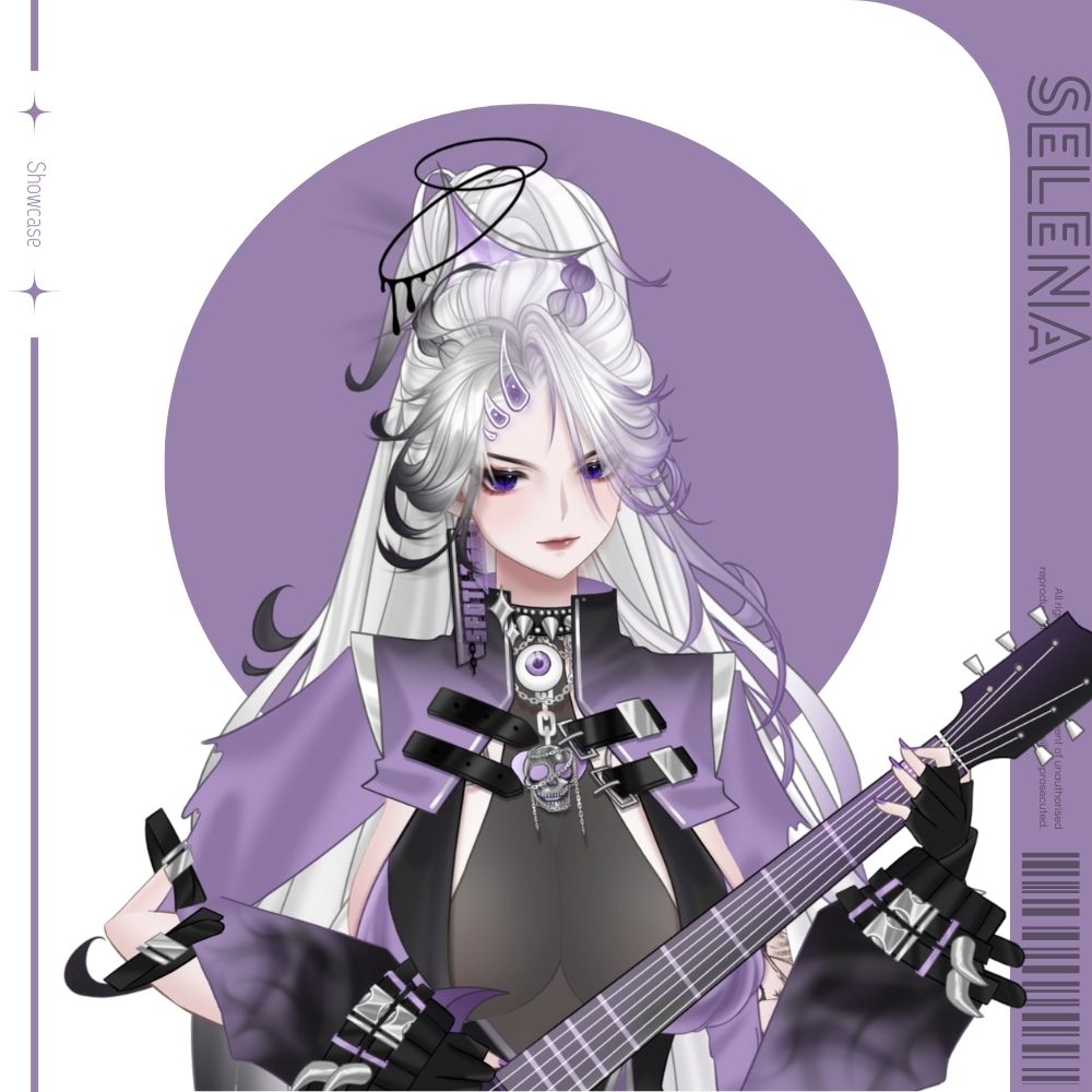 Cyblens | Digital - Live2D Premade VTuber Model Selena