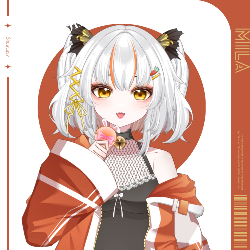 Cyblens | Digital - Live2D Premade VTuber Model Mila