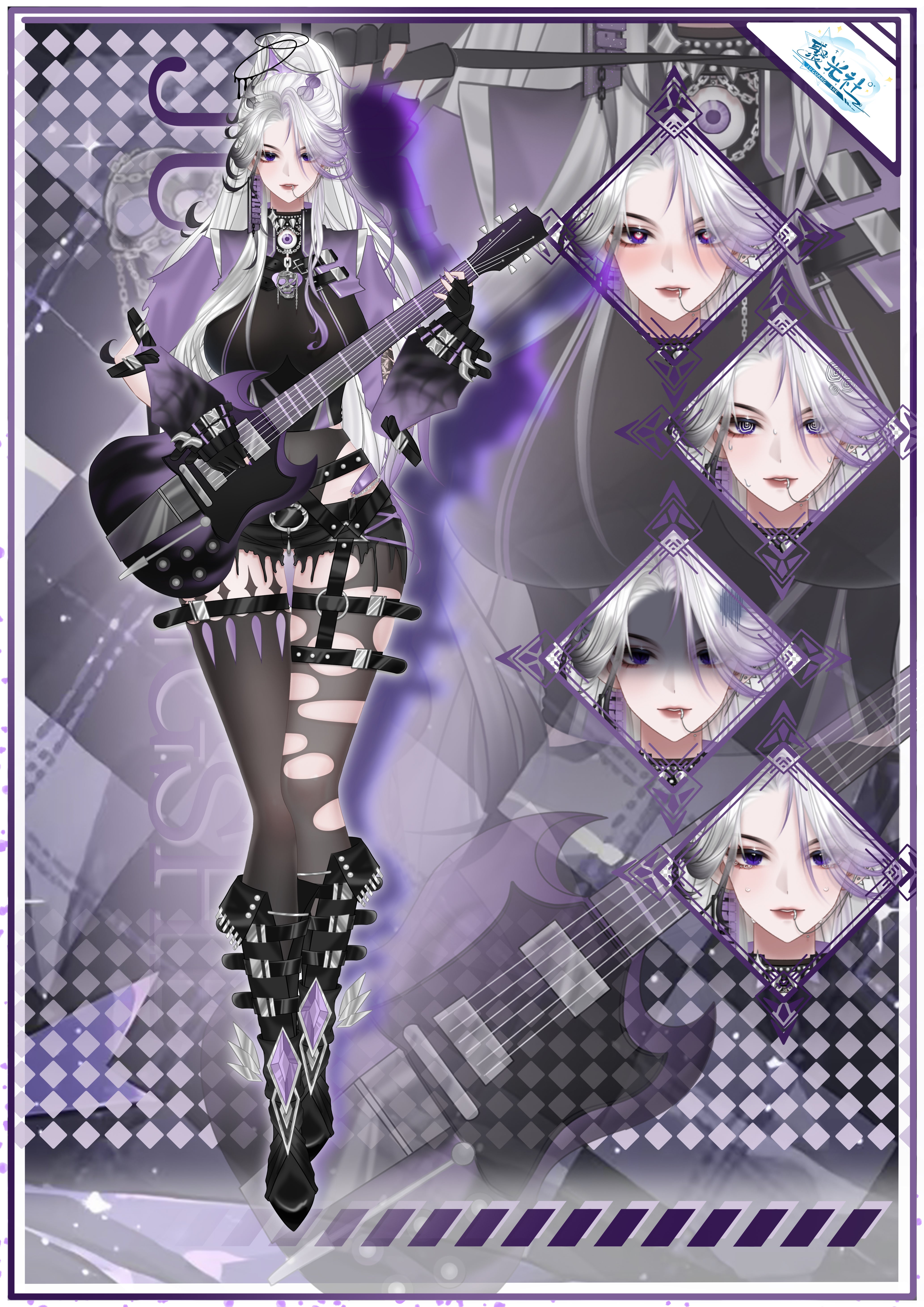 Cyblens | Digital - Live2D Premade VTuber Model Selena