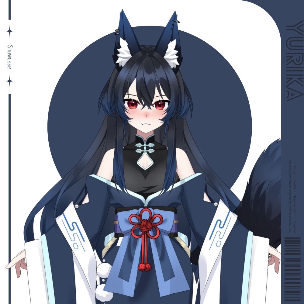 Cyblens | Digital - Live2D Premade VTuber Model Yurika