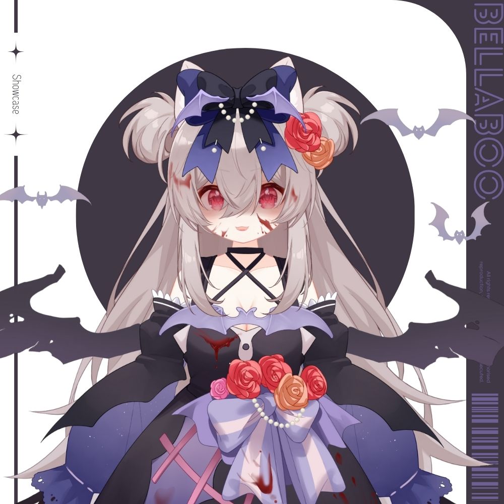Cyblens | Digital - Live2D Premade VTuber Model Bellaboo