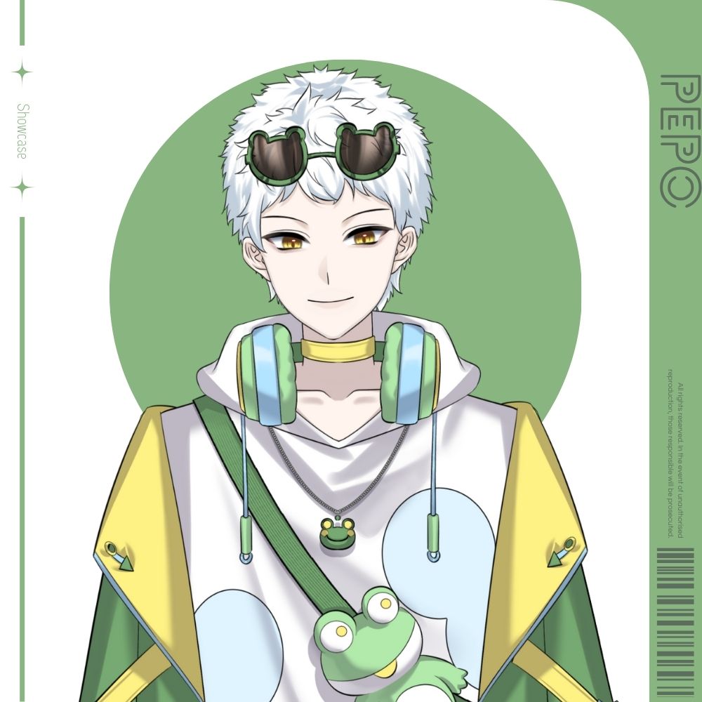 Cyblens | Digital - Live2D Premade VTuber Model Pepo